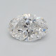 0.44-Carat Oval Lab Grown Diamond