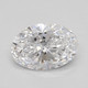 0.46-Carat Oval Lab Grown Diamond