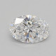 0.46-Carat Oval Lab Grown Diamond