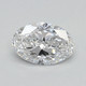 0.46-Carat Oval Lab Grown Diamond