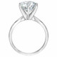 Certified 3 Ct Diamond Solitaire Platinum Engagement Ring Lab Grown Certified 3 Ct Diamond Solitaire Platinum Engagement Ring Lab Grown
