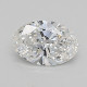 0.48-Carat Oval Lab Grown Diamond
