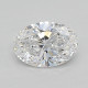0.49-Carat Oval Lab Grown Diamond