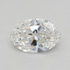 0.5-Carat Oval Lab Grown Diamond