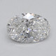 0.48-Carat Oval Lab Grown Diamond