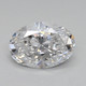 0.48-Carat Oval Lab Grown Diamond