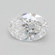 0.5-Carat Oval Lab Grown Diamond