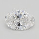 0.5-Carat Oval Lab Grown Diamond