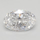 0.51-Carat Oval Lab Grown Diamond
