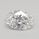 0.51-Carat Oval Lab Grown Diamond