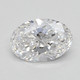 0.5-Carat Oval Lab Grown Diamond