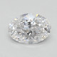 0.51-Carat Oval Lab Grown Diamond