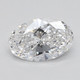 0.5-Carat Oval Lab Grown Diamond