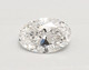 0.49-Carat Oval Lab Grown Diamond