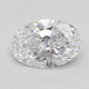0.5-Carat Oval Lab Grown Diamond