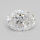 0.51-Carat Oval Lab Grown Diamond