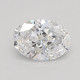 0.49-Carat Oval Lab Grown Diamond