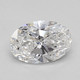 0.5-Carat Oval Lab Grown Diamond