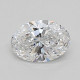 0.51-Carat Oval Lab Grown Diamond
