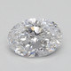 0.51-Carat Oval Lab Grown Diamond