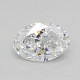 0.52-Carat Oval Lab Grown Diamond