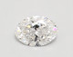 0.52-Carat Oval Lab Grown Diamond