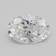 0.51-Carat Oval Lab Grown Diamond