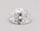 0.51-Carat Oval Lab Grown Diamond