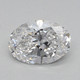 0.51-Carat Oval Lab Grown Diamond