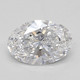 0.52-Carat Oval Lab Grown Diamond
