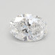 0.52-Carat Oval Lab Grown Diamond