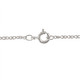 1 1/4ct Lab Grown Diamond Round Solitaire Pendant 14K White Gold Necklace