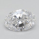 0.52-Carat Oval Lab Grown Diamond