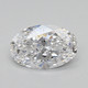 0.52-Carat Oval Lab Grown Diamond