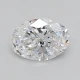 0.53-Carat Oval Lab Grown Diamond