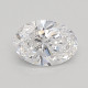 0.51-Carat Oval Lab Grown Diamond