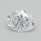 0.51-Carat Oval Lab Grown Diamond