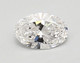 0.52-Carat Oval Lab Grown Diamond