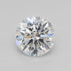 0.53-Carat Round Lab Grown Diamond
