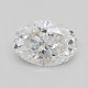 0.52-Carat Oval Lab Grown Diamond