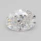 0.53-Carat Oval Lab Grown Diamond
