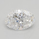 0.54-Carat Oval Lab Grown Diamond
