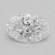 0.54-Carat Oval Lab Grown Diamond