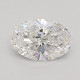 0.54-Carat Oval Lab Grown Diamond