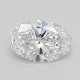 0.53-Carat Oval Lab Grown Diamond