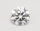 0.55-Carat Round Lab Grown Diamond