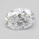 0.53-Carat Oval Lab Grown Diamond