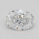 0.53-Carat Oval Lab Grown Diamond