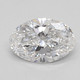 0.55-Carat Oval Lab Grown Diamond