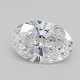 0.53-Carat Oval Lab Grown Diamond